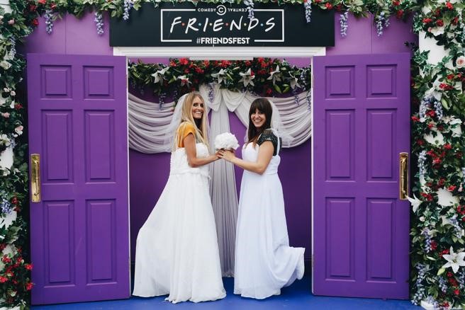 Friends photo booth backdrop